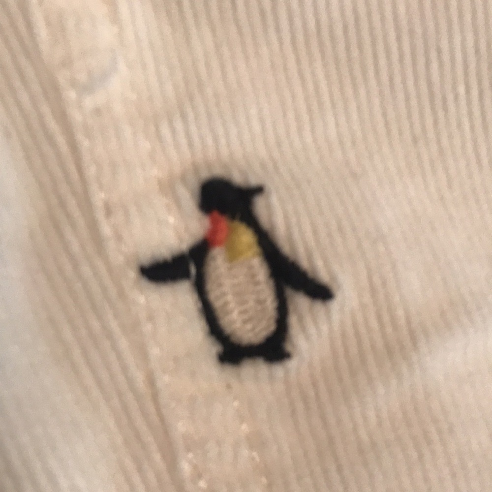 Talbott penguin corduroy slim ankle pants - Picture 5 of 7